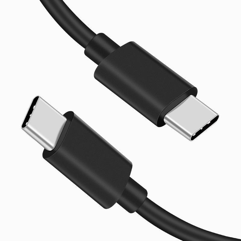 Type C to Type C Data Cable Black 1 Meter Length - EGFix Type C to Type C Data Cable Black 1 Meter Length - EGFix